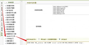 更新数据库archives表时出错请检查 BUG和编辑器